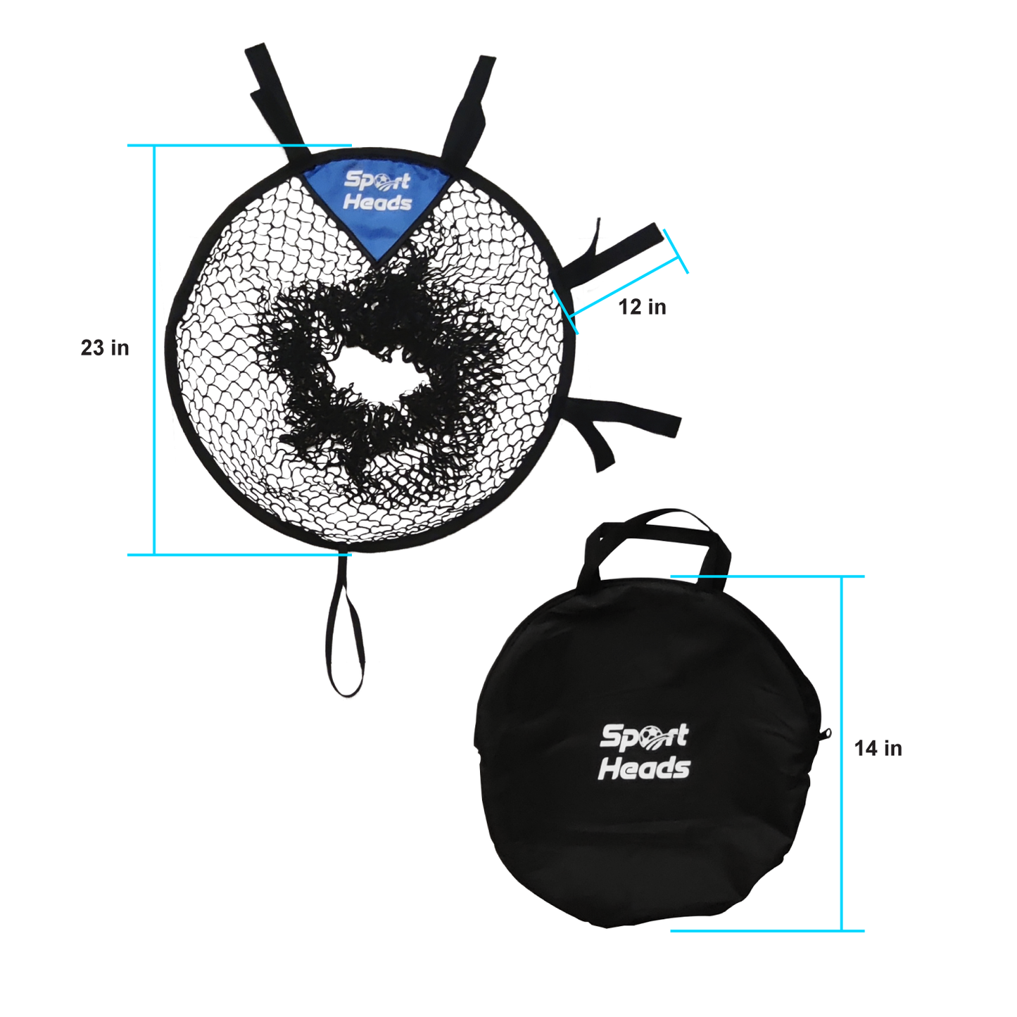 SportHeads Soccer Targets for Goal Training [2 pieces]